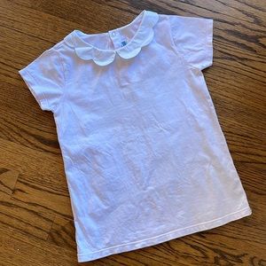 Jacadi Pink Petal Collar sz8